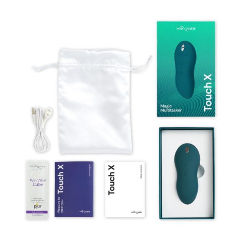 We-Vibe Touch X - вибратор для клитора анатомической формы зеленый
